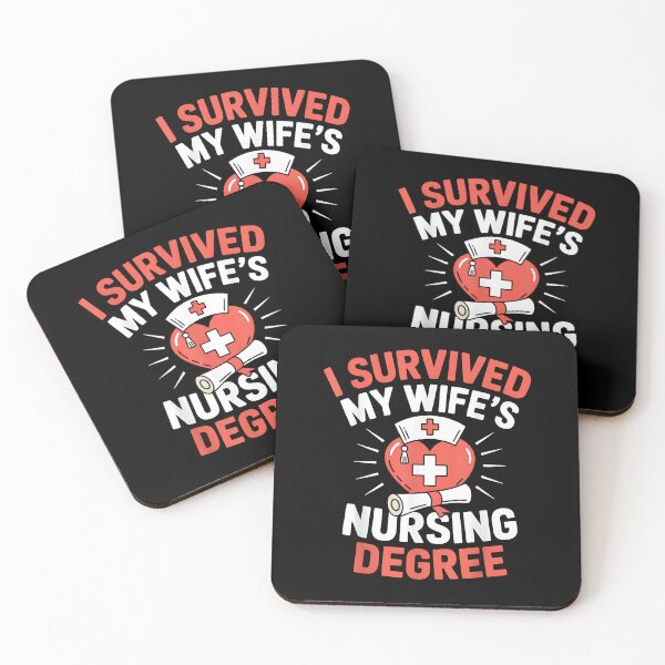 Item preview, I Survived My Wife's Nursing Degree Nurse Graduation 2025 designed and sold by Goleon12.