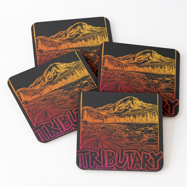 Item preview, Tributary - Sunset designed and sold by ConsuelCarter.