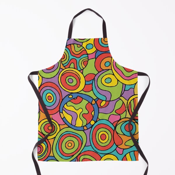 Item preview, Groovy Psychedelic Bubbles - Retro 70s Abstract Lava Lamp Pattern designed and sold by Far Out Goods.