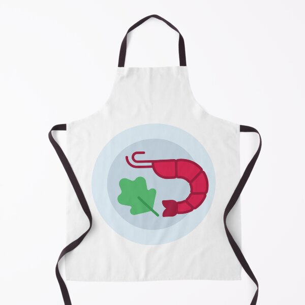 Item preview, Fresh Prawn - Seafood Sticker for Grilling & Seafood Platters designed and sold by Tr Creative Design.