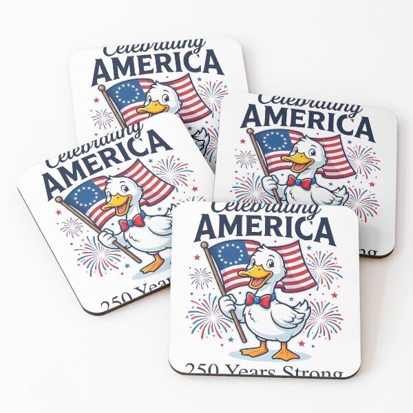 Item preview, celebrating america 250 years strong Duck 1776 2026 Anniversary designed and sold by LiviuGligoros.
