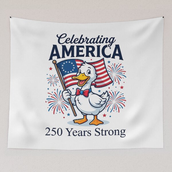 Item preview, celebrating america 250 years strong Duck 1776 2026 Anniversary designed and sold by LiviuGligoros.