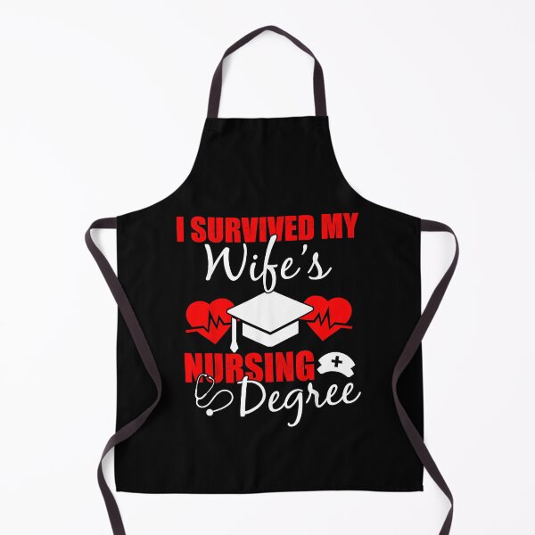 Item preview, Funny I Survived My Wife's Nursing Degree Wife designed and sold by Goleon12.