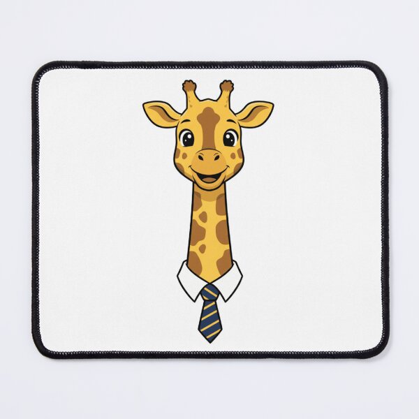 Item preview, Cute Cartoon Giraffe Boss Wearing Necktie designed and sold by k3rstman1.