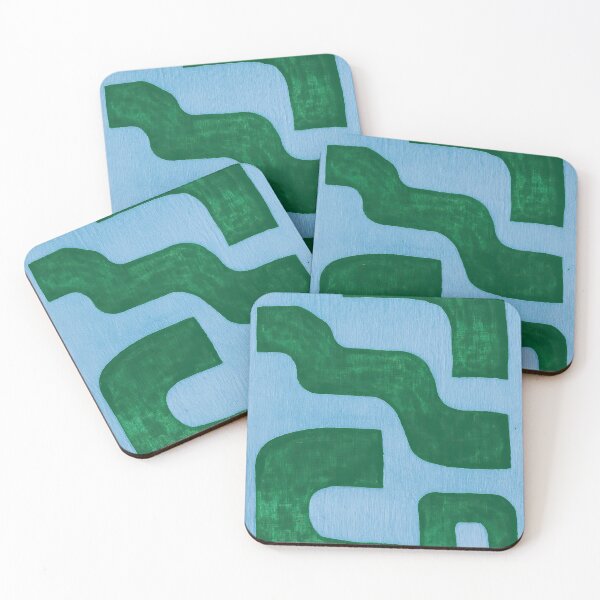 Item preview, Linen blue green designed and sold by Joseust.