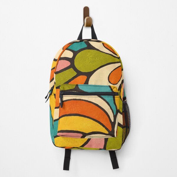 Item preview, Retro 70s Floral Groovy Abstract - Mid Century Modern Pop Art designed and sold by Far Out Goods.