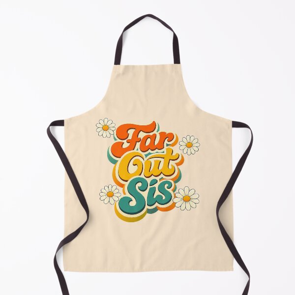 Item preview, Retro Far Out Sis - Groovy 70s Vintage Daisy Aesthetic designed and sold by Far Out Goods.