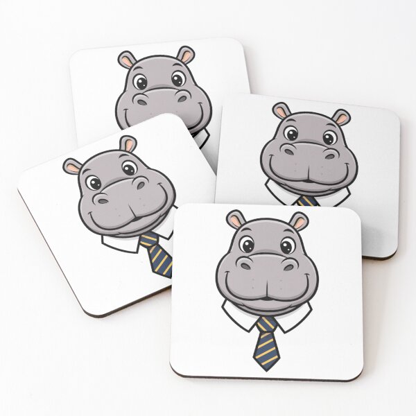 Item preview, Cute Hippo Boss Business Executive Animal designed and sold by k3rstman1.