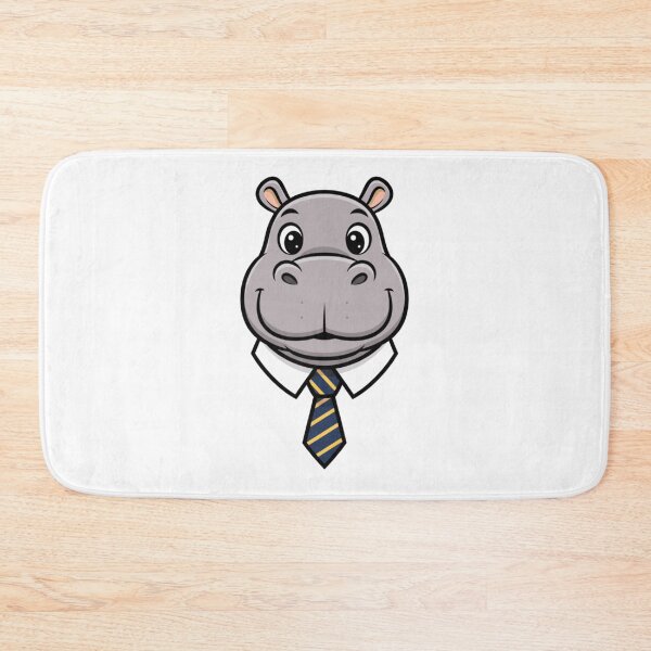 Item preview, Cute Hippo Boss Business Executive Animal designed and sold by k3rstman1.