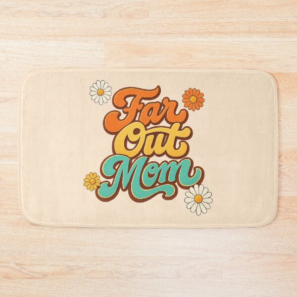 Item preview, Retro Far Out Mom - Groovy 70s Vintage Daisy Aesthetic designed and sold by Far Out Goods.