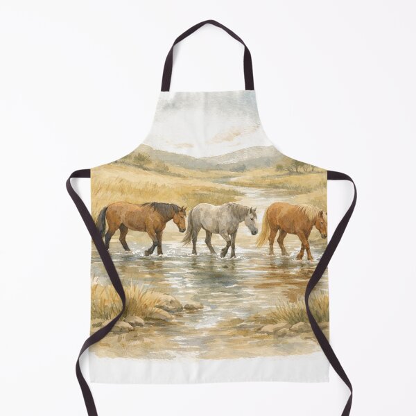 Item preview, Wild Horses Running Equestrian Western Country designed and sold by will freed18.