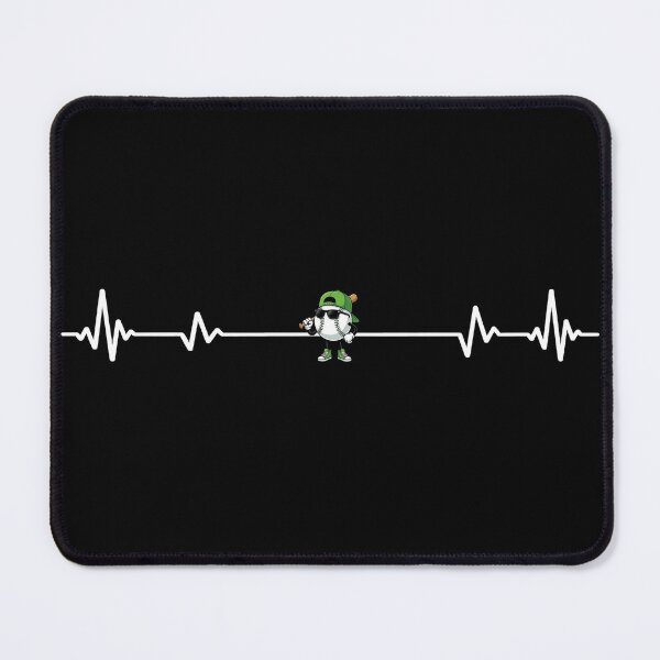 Item preview, Baseball Heartbeat Player Graphic designed and sold by KIROSALS.