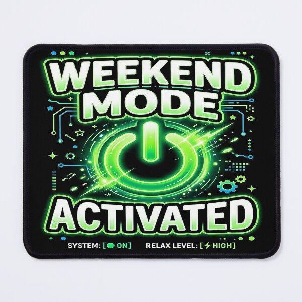 Item preview, Weekend Mode Activated | Funny Work Life | Tech Humor designed and sold by Mysterious Shop.