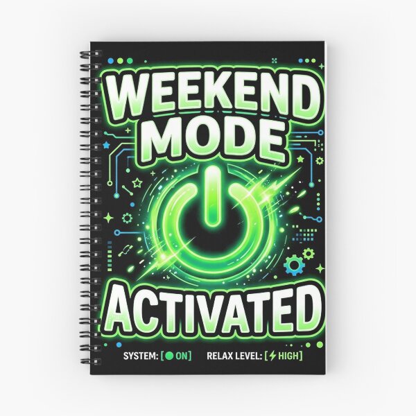 Item preview, Weekend Mode Activated | Funny Work Life | Tech Humor designed and sold by Mysterious Shop.