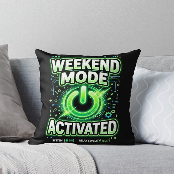 Item preview, Weekend Mode Activated | Funny Work Life | Tech Humor designed and sold by Mysterious Shop.