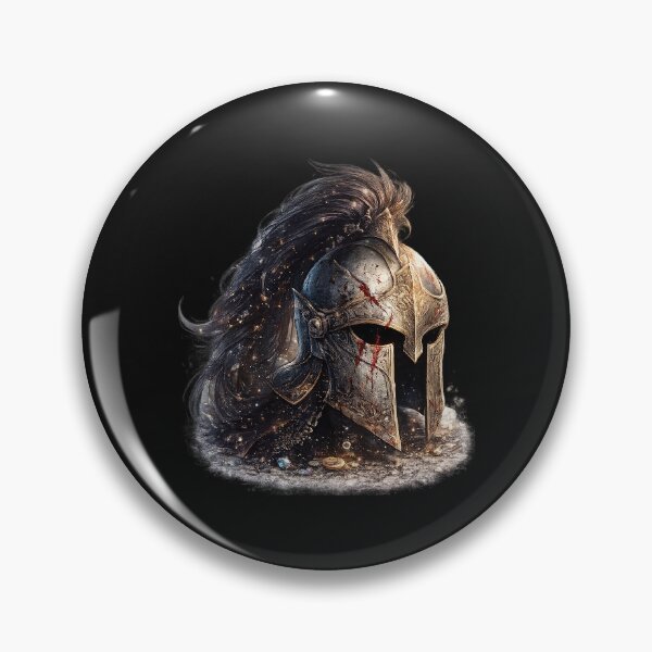 Item preview, Ancient Battle Worn Spartan Warrior Helmet designed and sold by JessicaRHolland.
