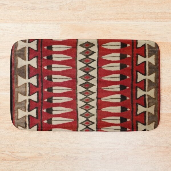Item preview, Navajo Arrow Tapestry Throw | Printed on Both Sides | c.1921 Textile Reproduction | Rustic Earth Tone Decor (vertical) designed and sold by Big Bang Canvas.