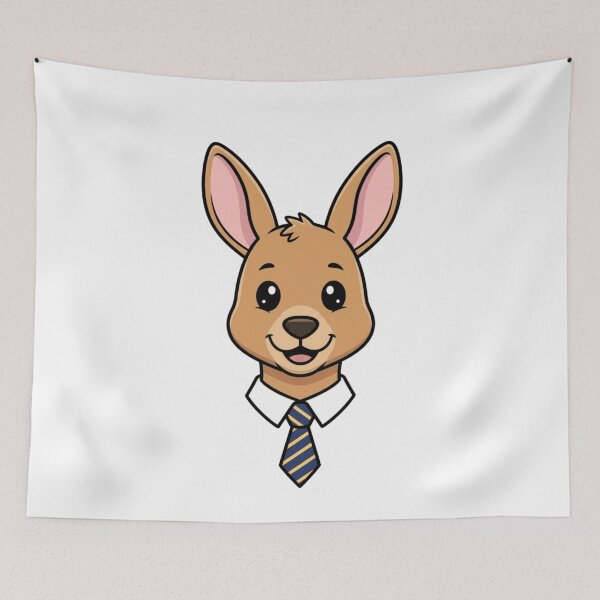 Item preview, Cute Kangaroo Boss Professional Cartoon Character designed and sold by k3rstman1.