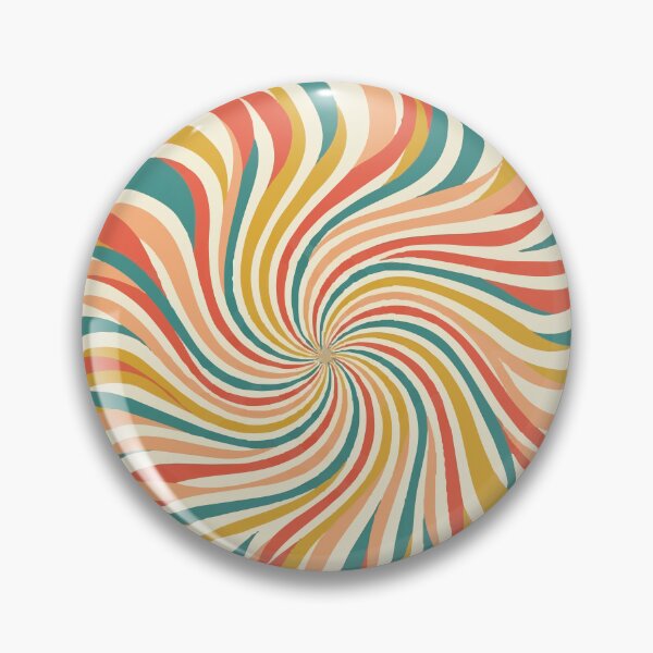 Item preview, Retro Psychedelic Sunburst Swirl Art designed and sold by Far Out Goods.