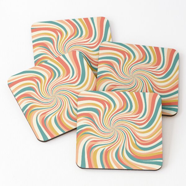 Item preview, Retro Psychedelic Sunburst Swirl Art designed and sold by Far Out Goods.