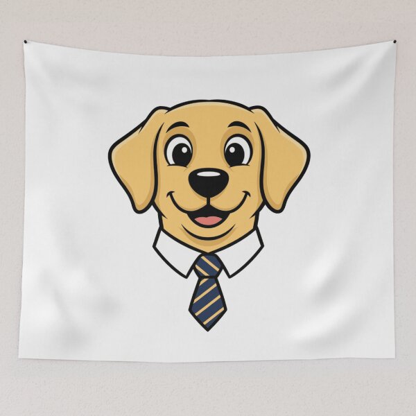 Item preview, Professional Labrador Retriever Boss Cartoon Portrait designed and sold by k3rstman1.