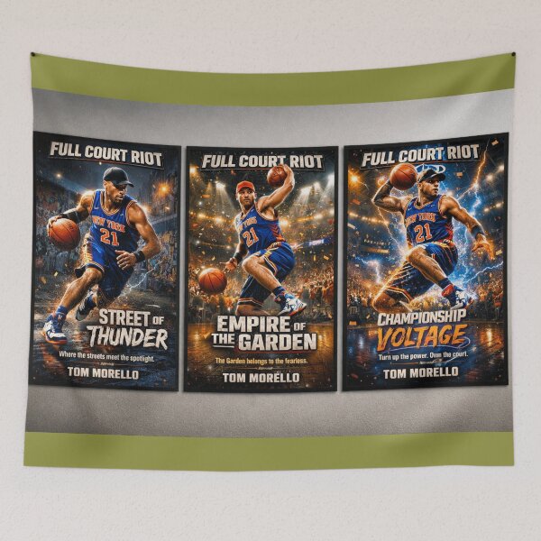 Item preview, Tom Morello Basketball Inspiration Trilogy designed and sold by Uniqueartai.