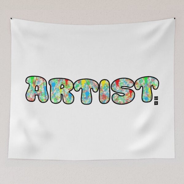 Item preview, Paint Splatter Artist designed and sold by Angela’s Doodles.