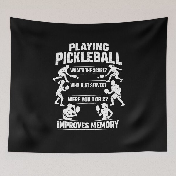 Item preview, Playing Pickleball Improves Memory  designed and sold by JODYSMORGAN.