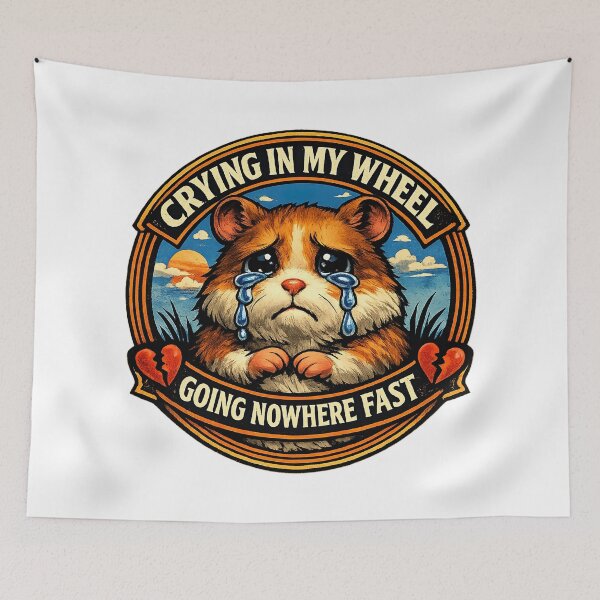 Item preview, Sad Hamster, Sad Hamster Meme, Depressed hamster designed and sold by graphic-genie.