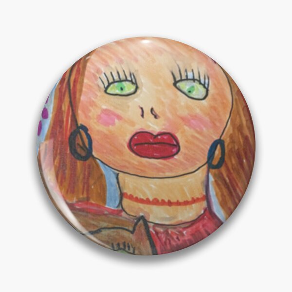 Item preview, Red headed diva in red designed and sold by giangvopart.