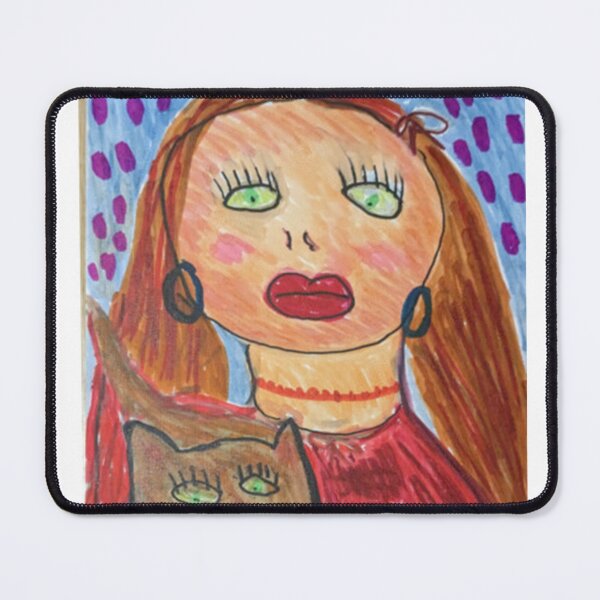 Item preview, Red headed diva in red designed and sold by giangvopart.