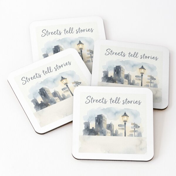 Item preview, Urban Street Silhouette Style | Streets Tell Stories designed and sold by Polariszero.