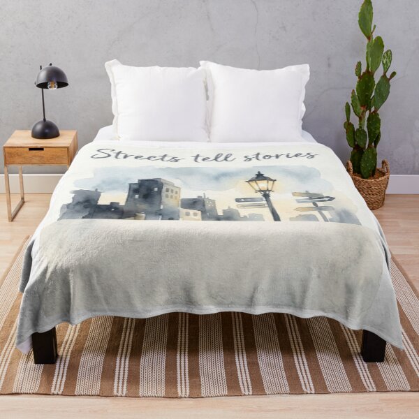 Item preview, Urban Street Silhouette Style | Streets Tell Stories designed and sold by Polariszero.