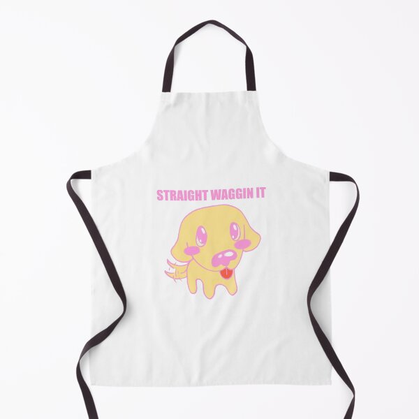 Item preview, [Dark Colors] Straight Waggin It Cute Dog  designed and sold by RozDrawzBiz.