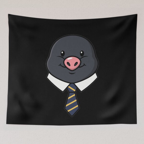 Item preview, Professional Cartoon Mole Businessman in Striped Tie designed and sold by k3rstman1.