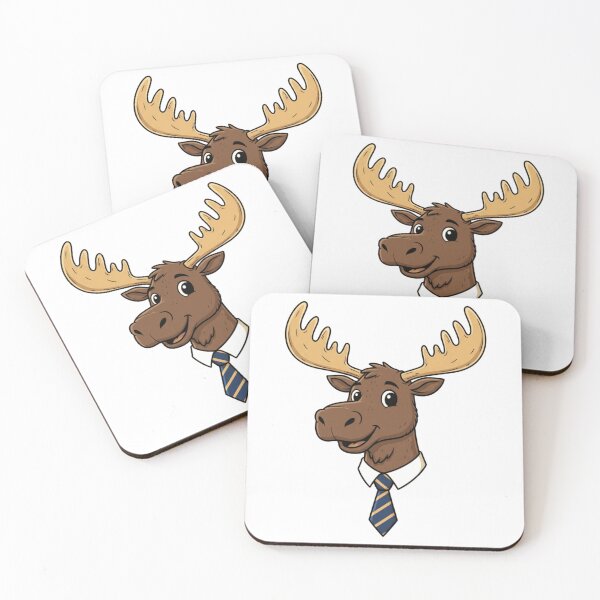 Item preview, Professional Business Moose Boss with Necktie designed and sold by k3rstman1.