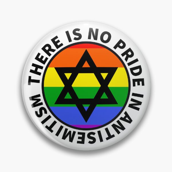 Item preview, There is no pride in antisemitism. designed and sold by Rachel the Artist .