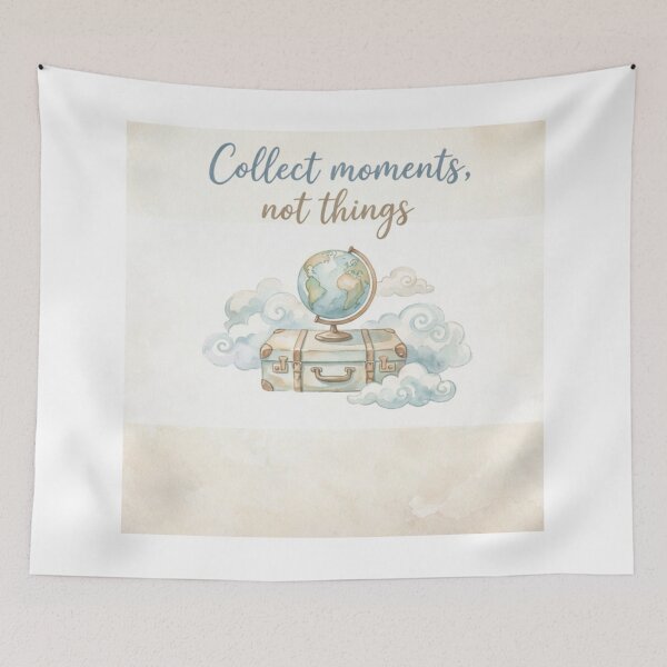 Item preview, Freedom Travel Illustration | Collect Moments, Not Things designed and sold by Polariszero.