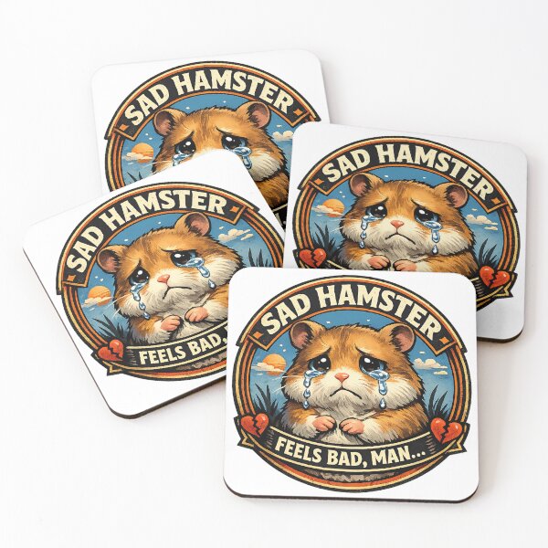 Item preview, Sad Hamster, Sad Hamster Meme, Depressed hamster designed and sold by graphic-genie.
