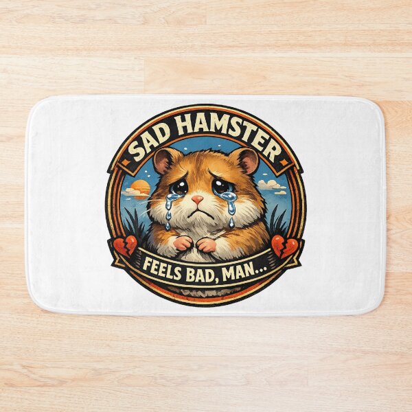 Item preview, Sad Hamster, Sad Hamster Meme, Depressed hamster designed and sold by graphic-genie.