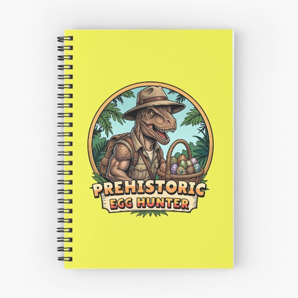 Item preview, Prehistoric Egg Hunter – Funny Easter T-Rex Explorer Design designed and sold by relso.