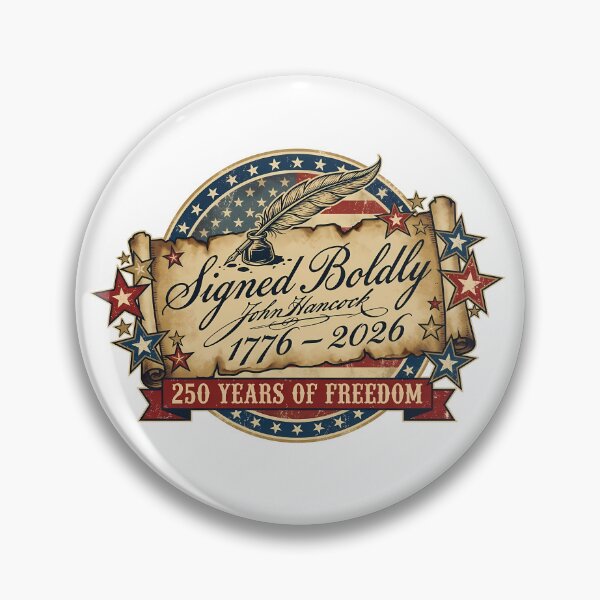 Item preview, Signed Boldly John Hancock 1776 2026 Anniversary designed and sold by RoyesButler.