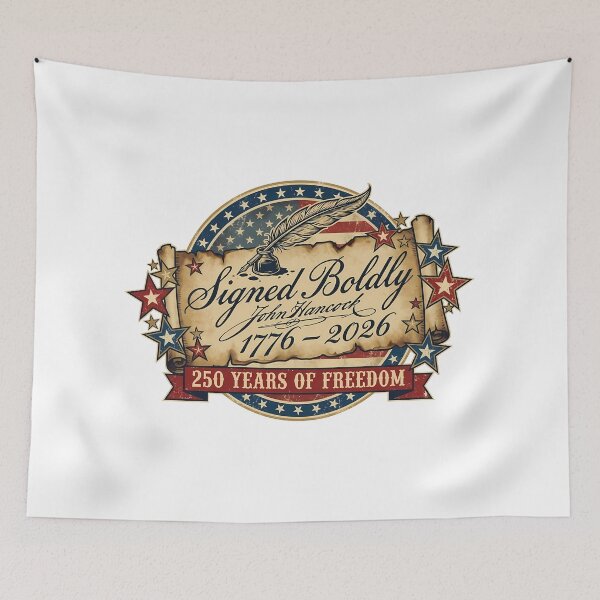 Item preview, Signed Boldly John Hancock 1776 2026 Anniversary designed and sold by RoyesButler.