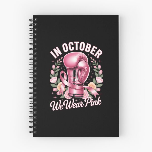 Item preview, In October We Wear Pink Breast Cancer Warrior Gloves Boxing designed and sold by EllenJast.
