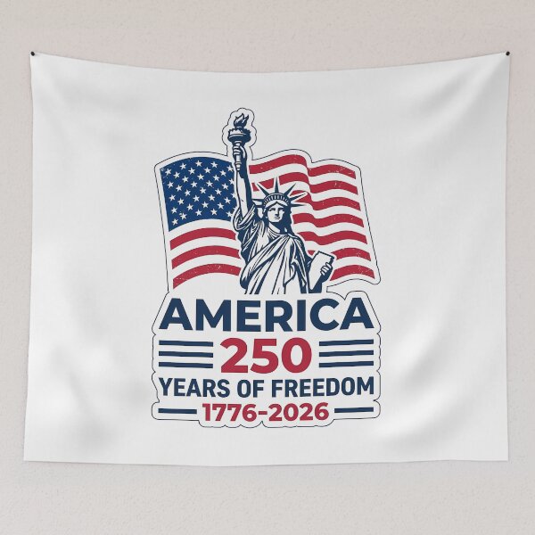 Item preview, America 250 years Of Freedom 1776 2026 Liberty designed and sold by RoyesButler.