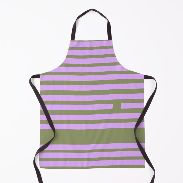 Item preview, minimal retro purple and olive stripes abstract designed and sold by Thetdesigns.
