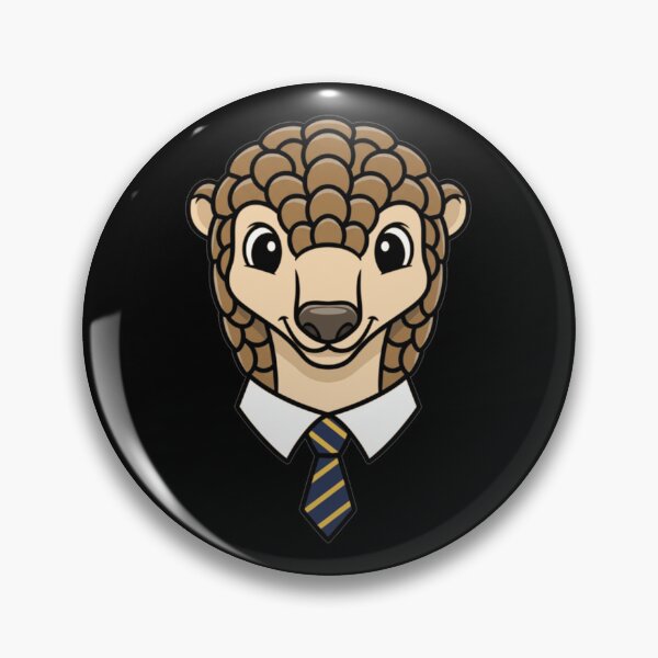 Item preview, Cute Pangolin Boss in Business Attire designed and sold by k3rstman1.