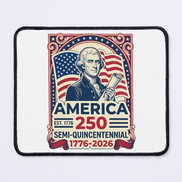 Item preview, America 250 Semi-Quincentennial 1776 2026 Thomas Jefferson designed and sold by RoyesButler.