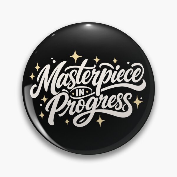 Item preview, Masterpiece in Progress – Christian designed and sold by Verse & Vibes.