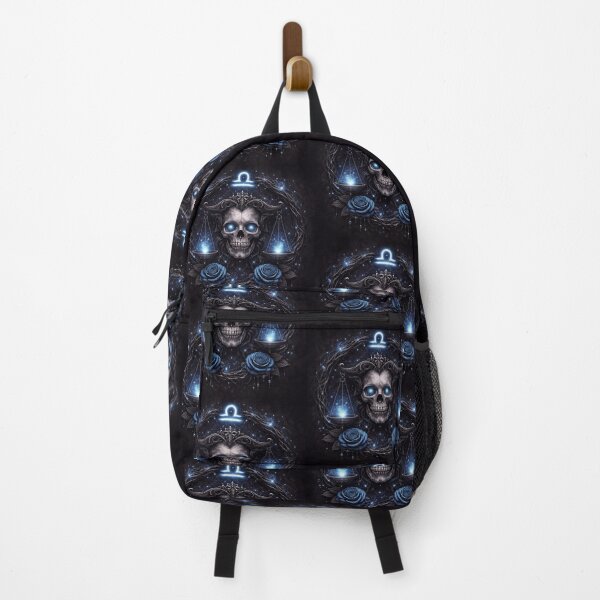 Item preview, Libra Gothic Skull Zodiac – Dark Astrology Balance Scales | Libra Horoscope Aesthetic designed and sold by Bonitivity Zodiacs.